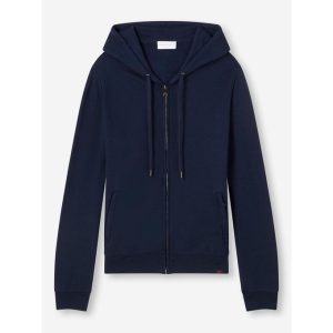 Casual Sweatshirt Melton Navy Blue