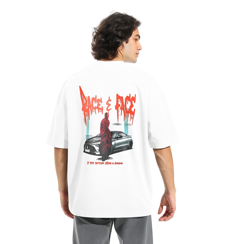 MK Race & Face Oversize T-Shirt - Image 2