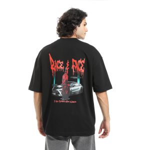 MK Race & Face Oversize T-Shirt Black