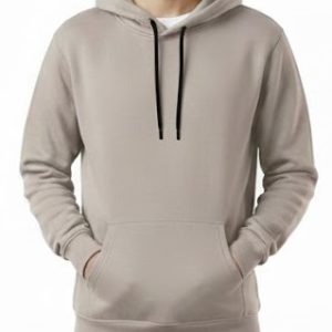 M&K Oversize Hoodie Plain Beige