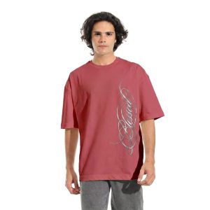 M&K Oversize 100% Cotton Polyvar( BLESSED) Burgundy