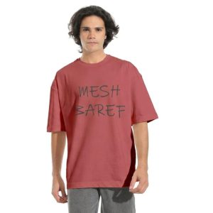 M&K Oversize 100% Cotton Polyvar(MESH 3AREF) Burgundy