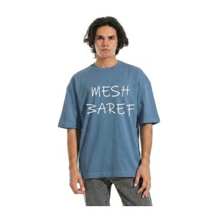 M&K Oversize 100% Cotton Polyvar(MESH 3AREF) Indigo