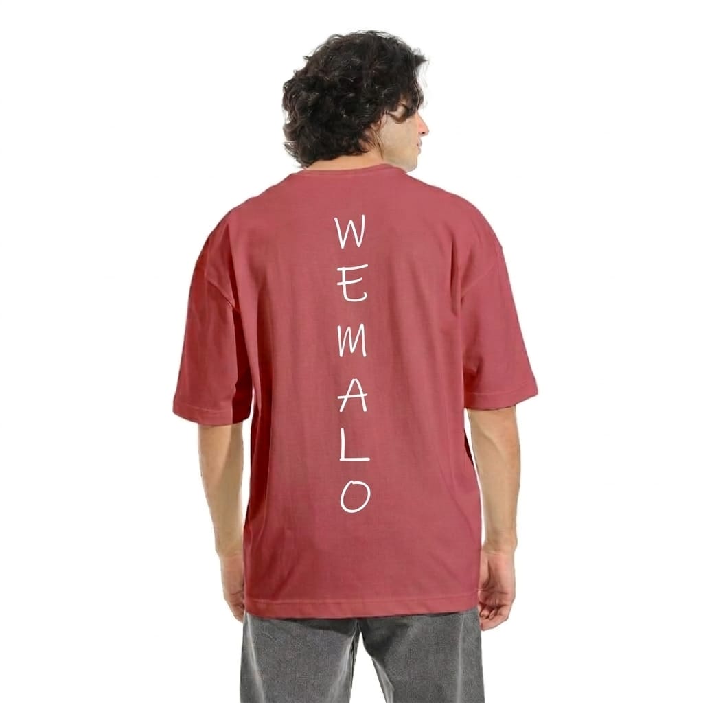 M&K Oversize 100% Cotton (WEMALO) Burgundy