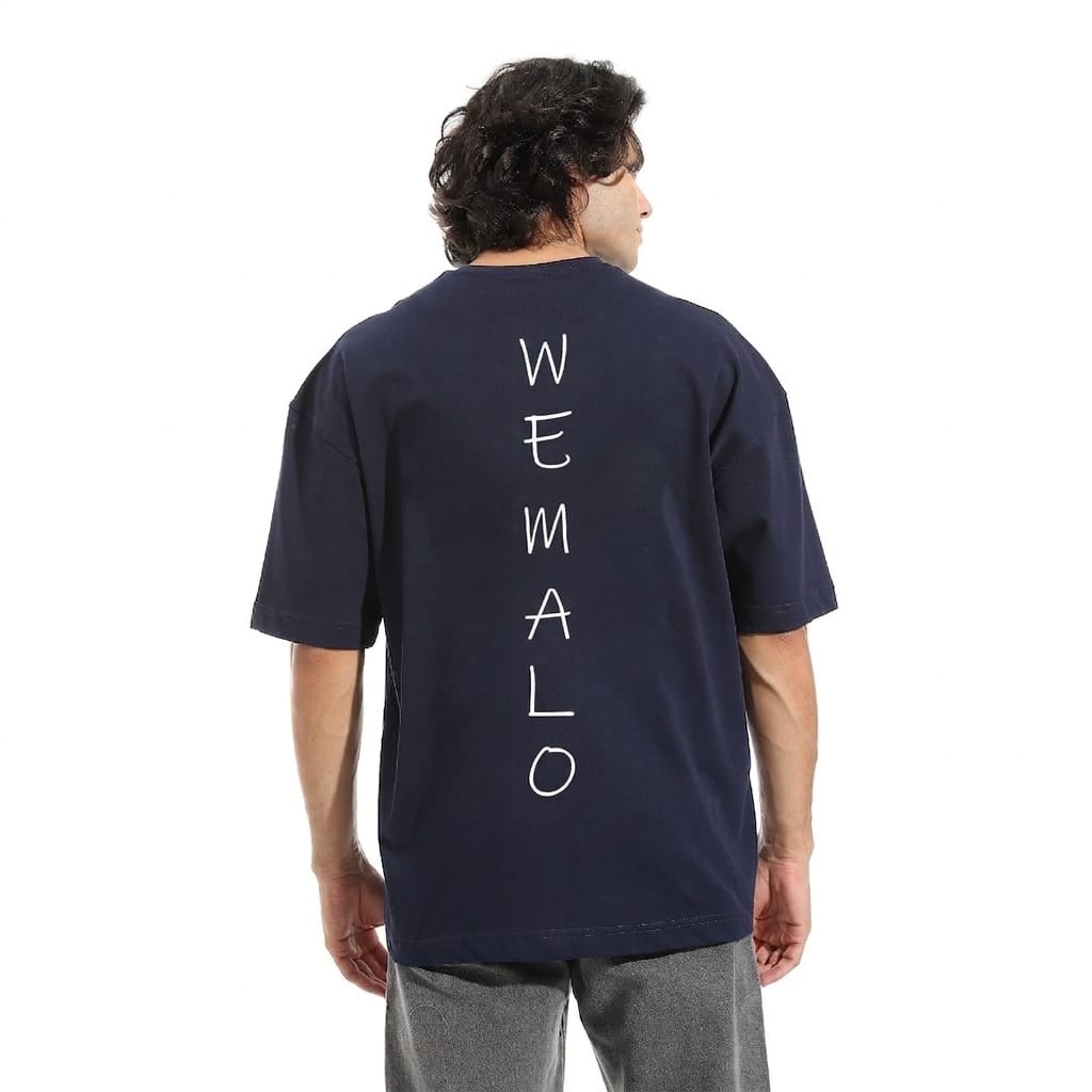 M&K Oversize 100% Cotton (WEMALO) Dark Blue