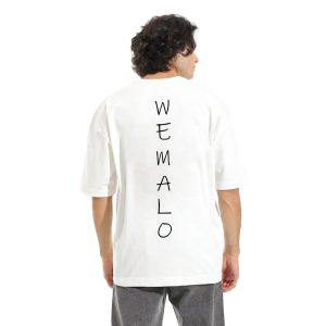 M&K Oversize 100% Cotton (WEMALO) White