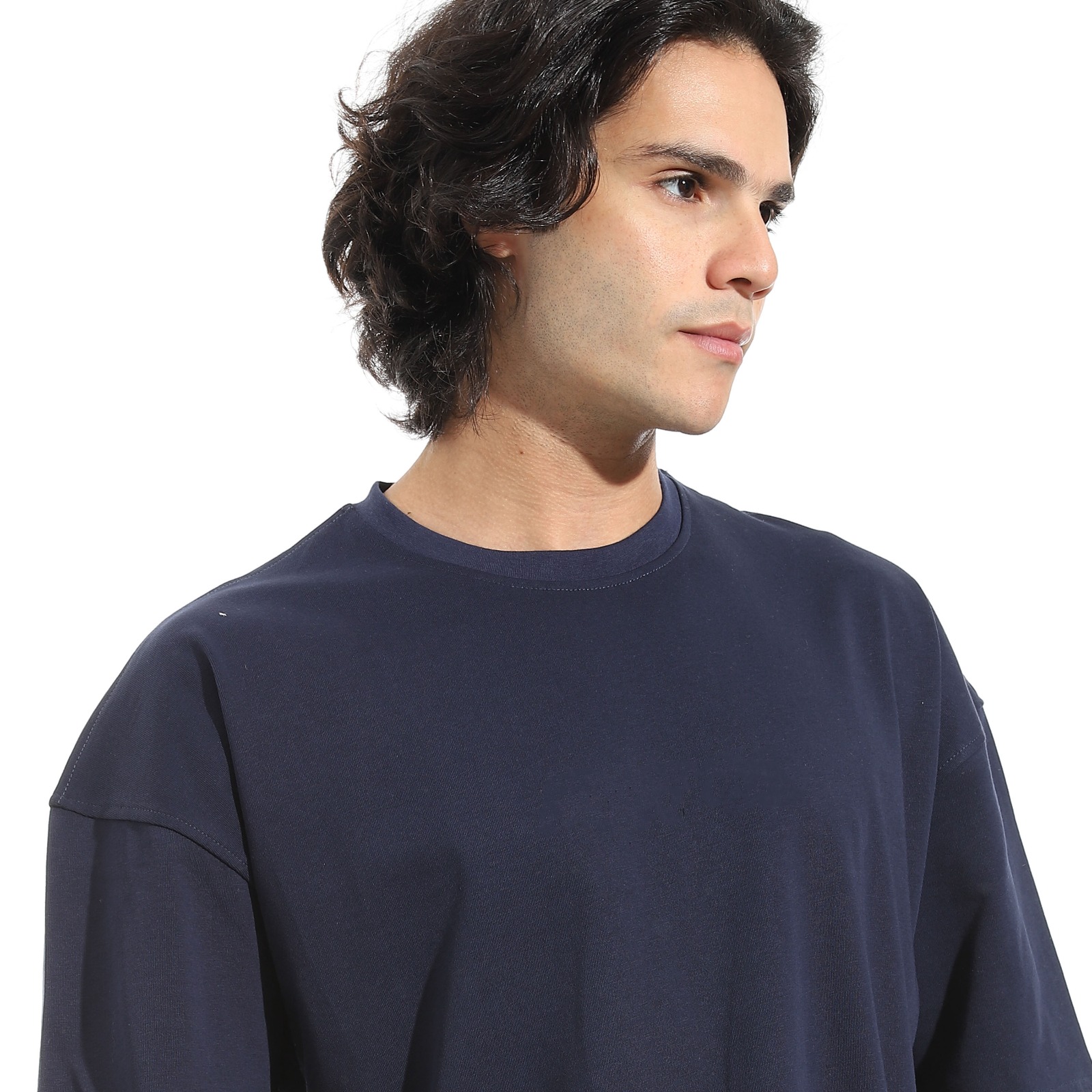 M&K Oversize 100% Cotton (WEMALO) Dark Blue - Image 4