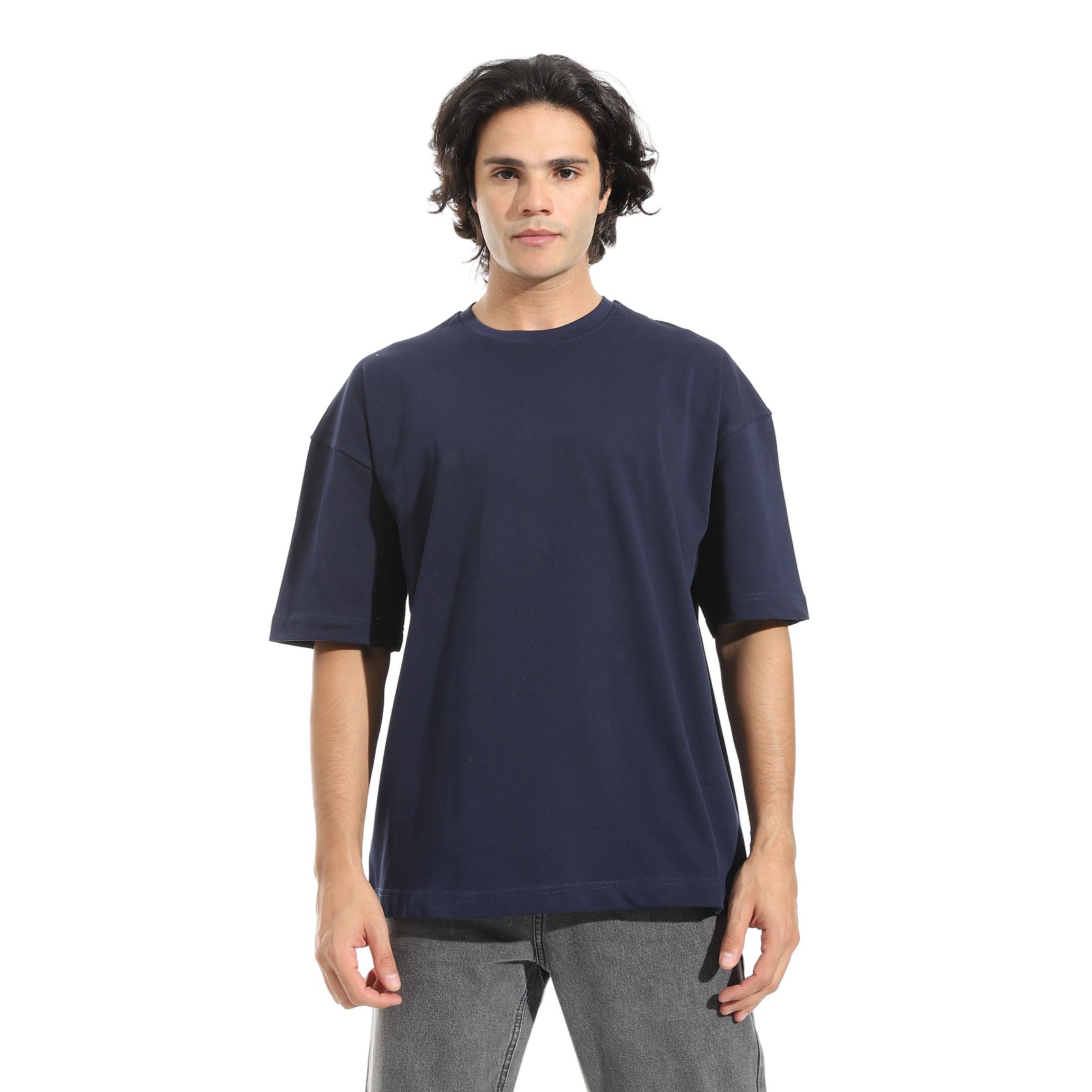M&K Oversize 100% Cotton (WEMALO) Dark Blue - Image 2