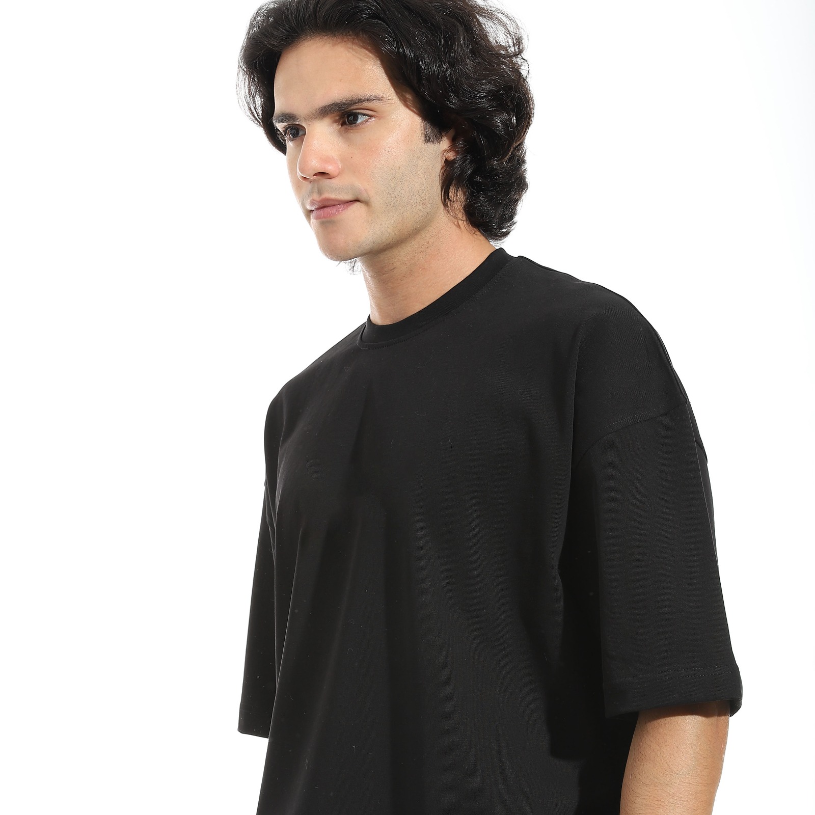 M&K Oversize 100% Cotton (WEMALO) Black - Image 4