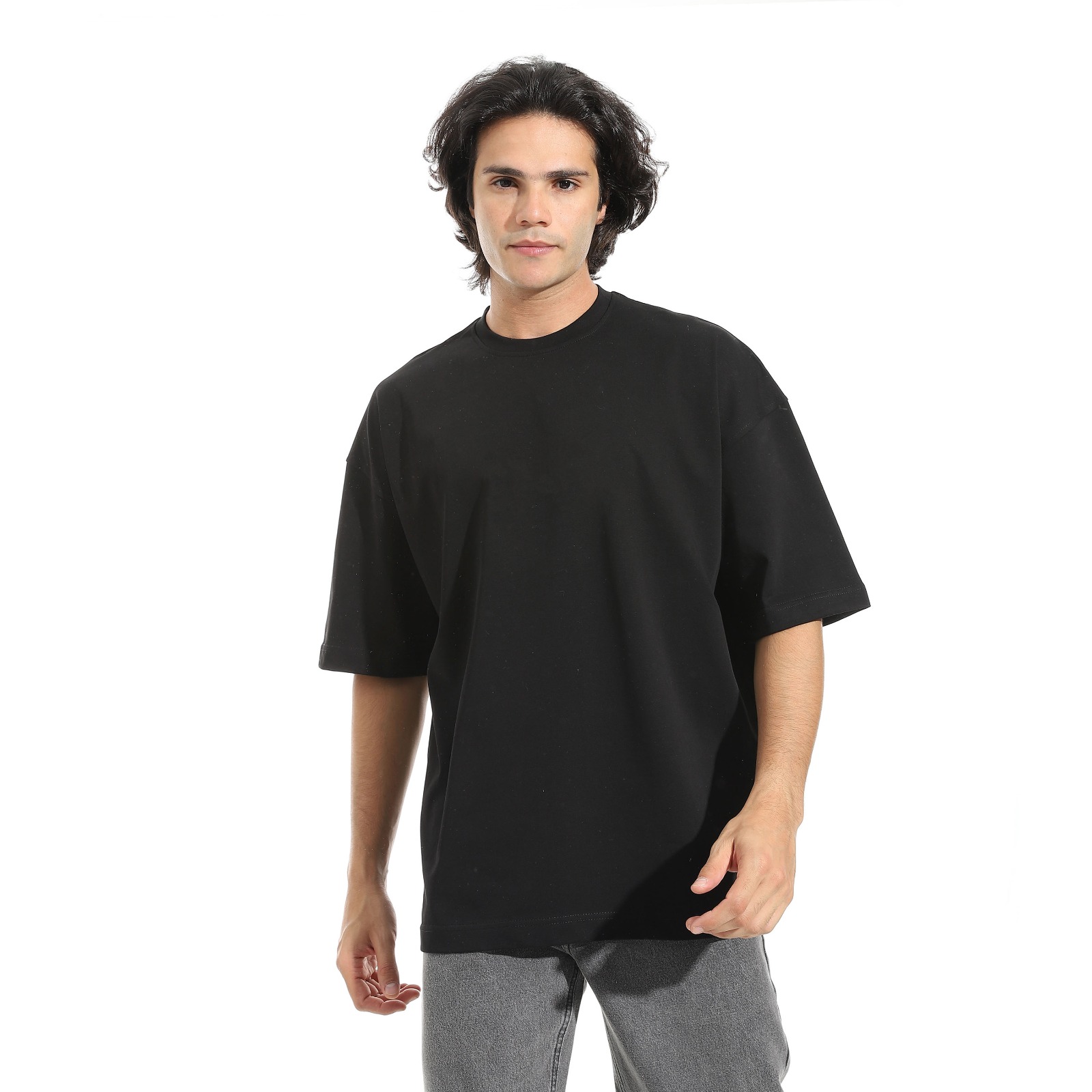 M&K Oversize 100% Cotton (WEMALO) Black - Image 2