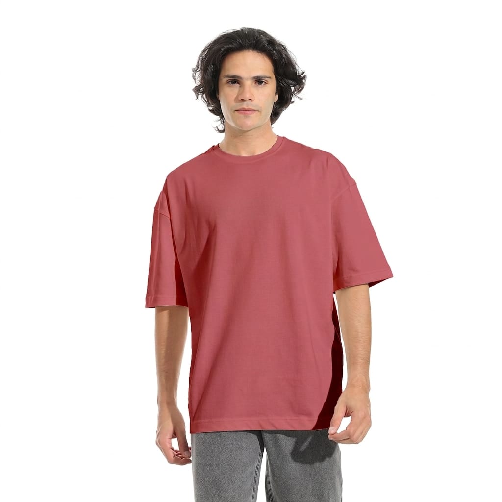 M&K Oversize 100% Cotton (WEMALO) Burgundy - Image 3